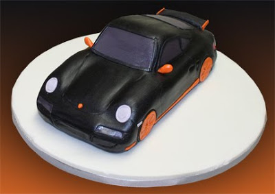 Sports Car Birthday Cake