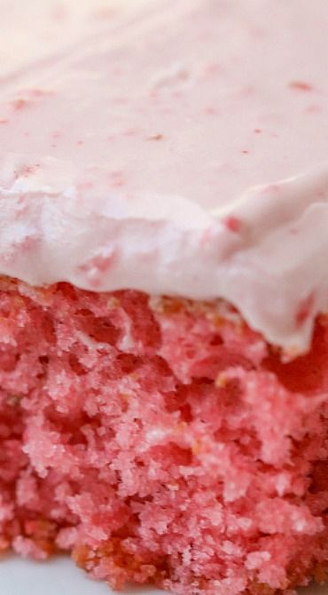 Strawberry Sheet Cake