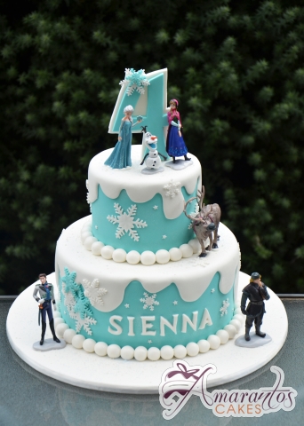 Two Tier Birthday Cake Frozen