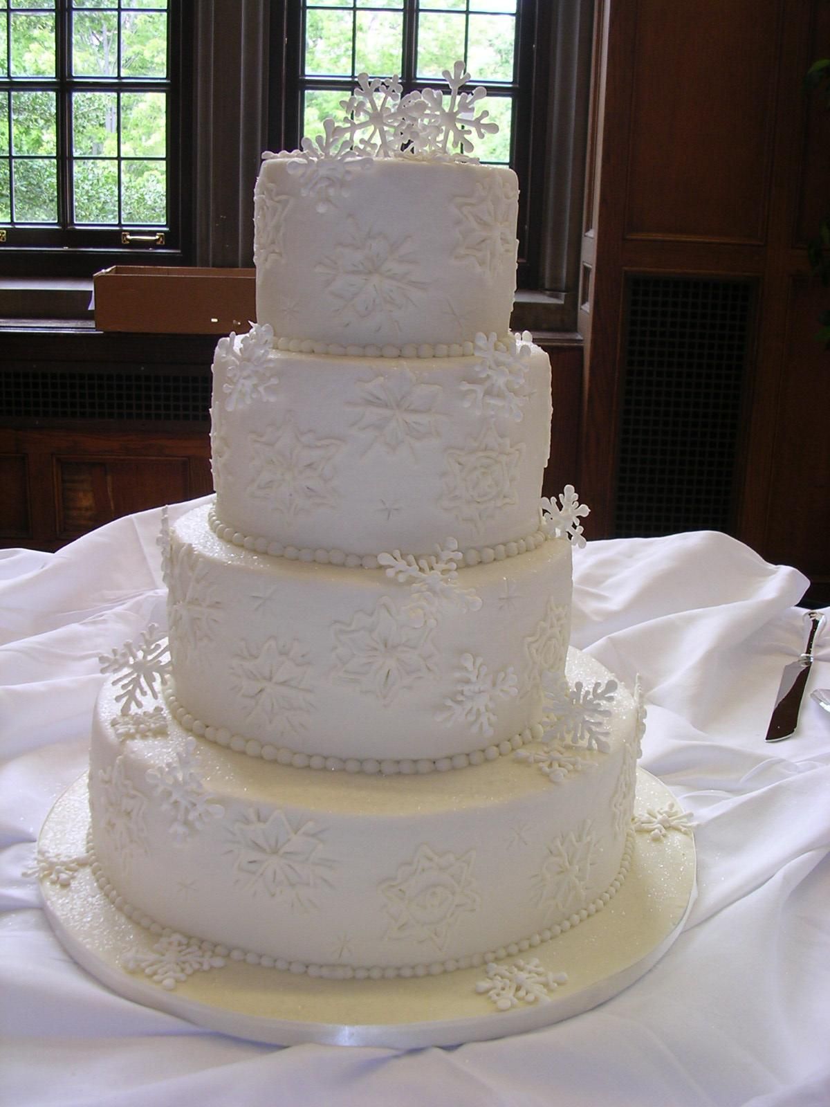 Wedding Cake with Buttercream Icing