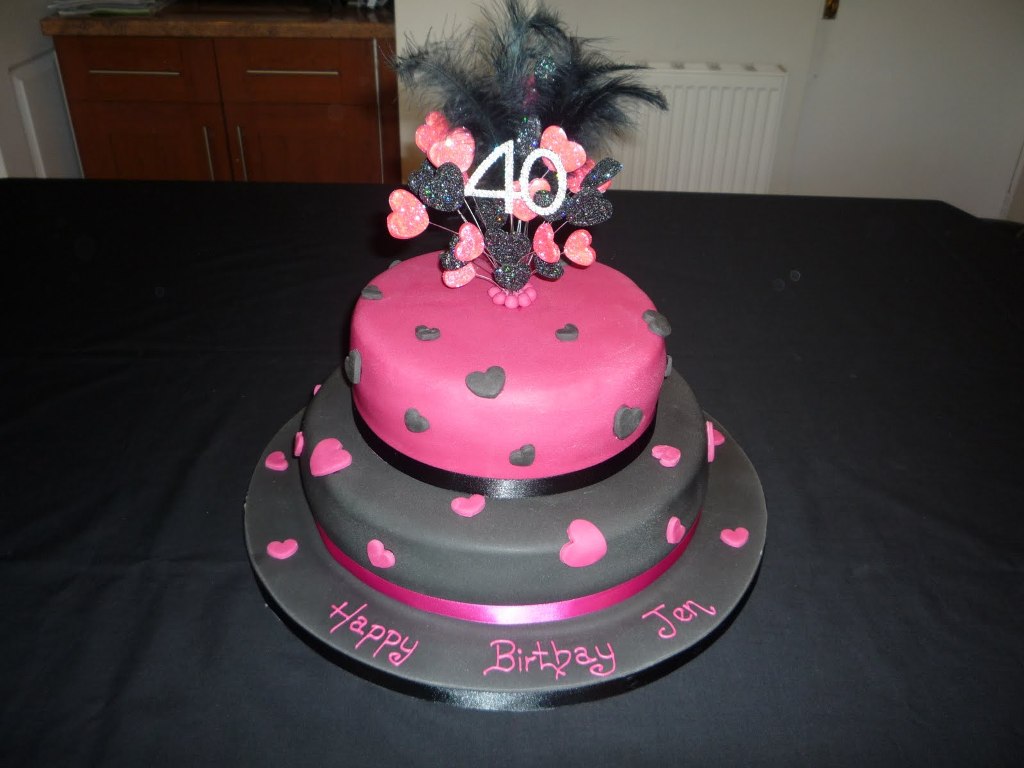 40th Birthday Cake Ideas