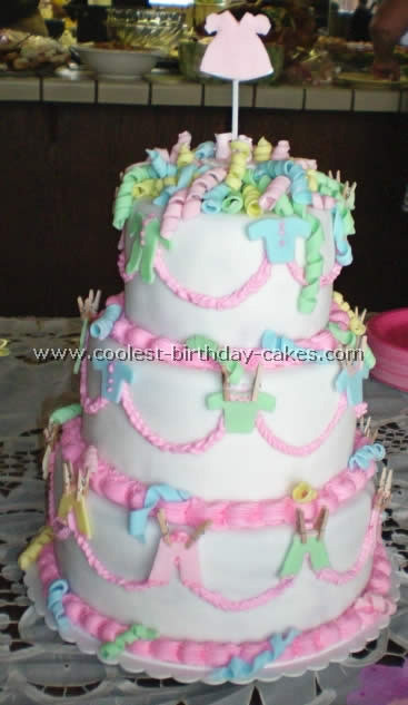 Baby Shower Cake Decorating Ideas