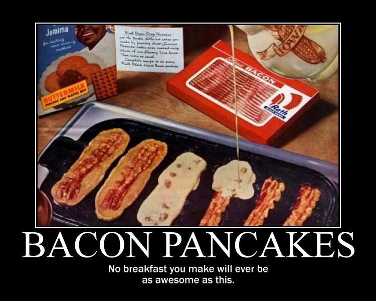 6 Photos of Bacon Pancakes Meme