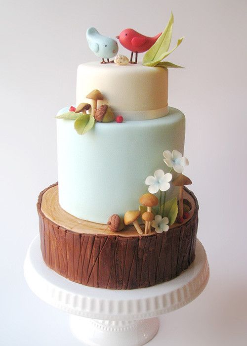 Bird Cake Decorating Ideas