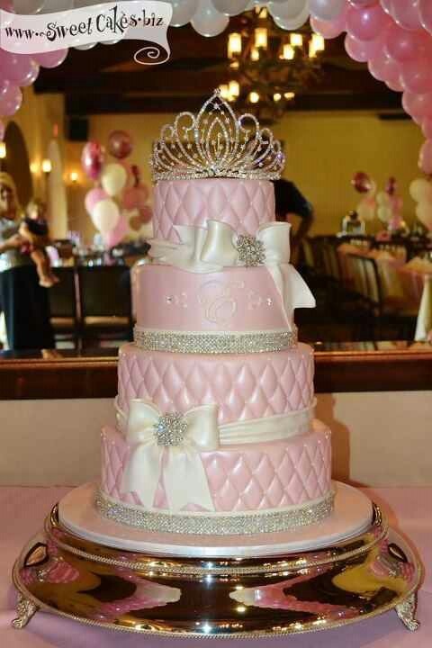 Bling Princess Birthday Cake