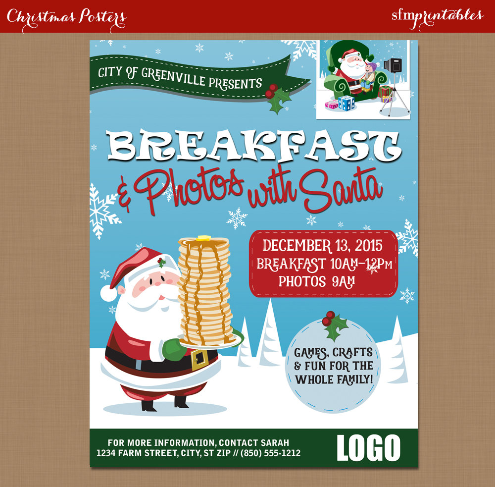 Breakfast with Santa Flyer