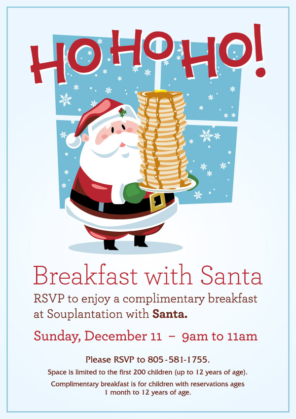 Breakfast with Santa