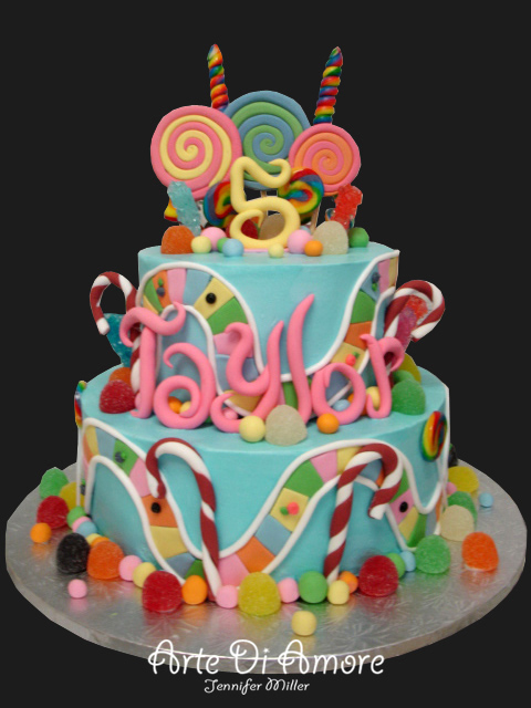 Candy Land Cake