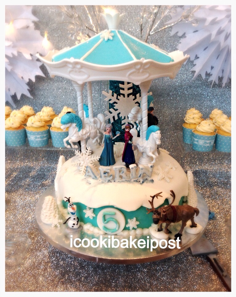 Carousel Birthday Cake