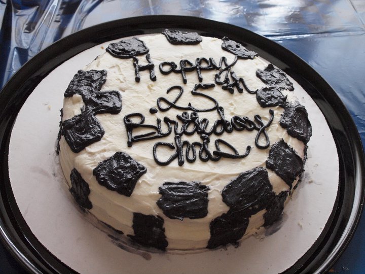 Checkered Flag Birthday Cakes