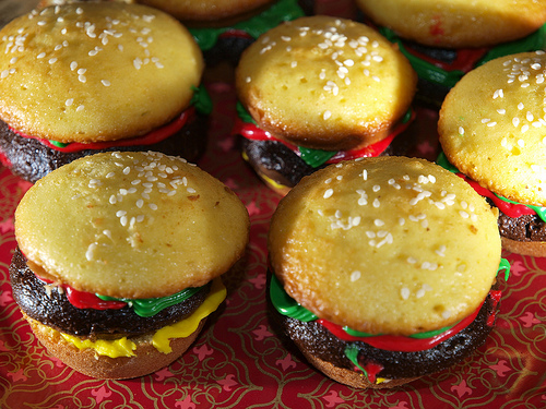 Cheeseburger Cupcakes