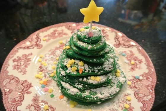 Christmas Tree Pancakes