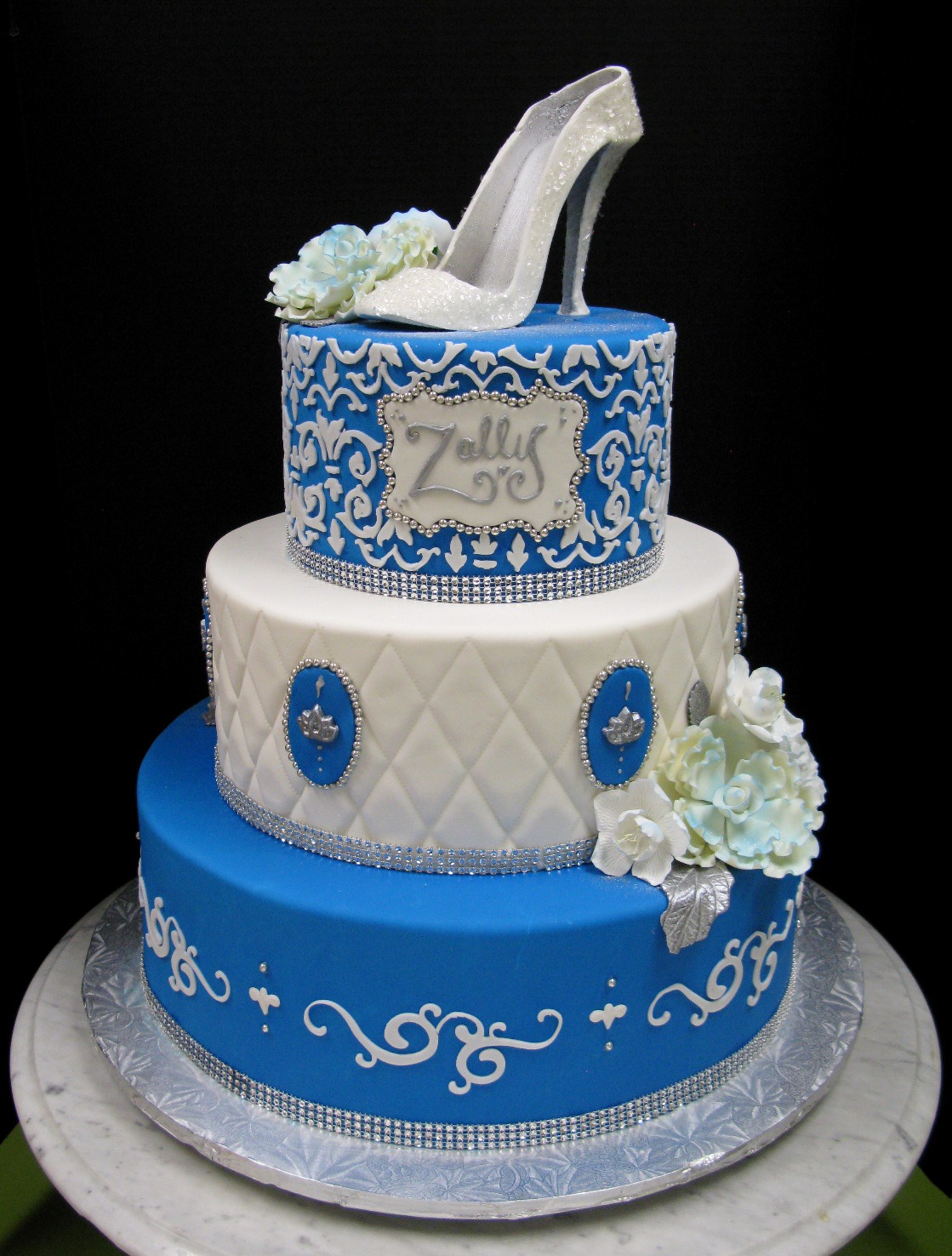 Cinderella Sweet 16 Cake