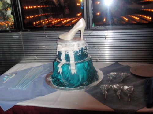 Cinderella Sweet 16 Cake