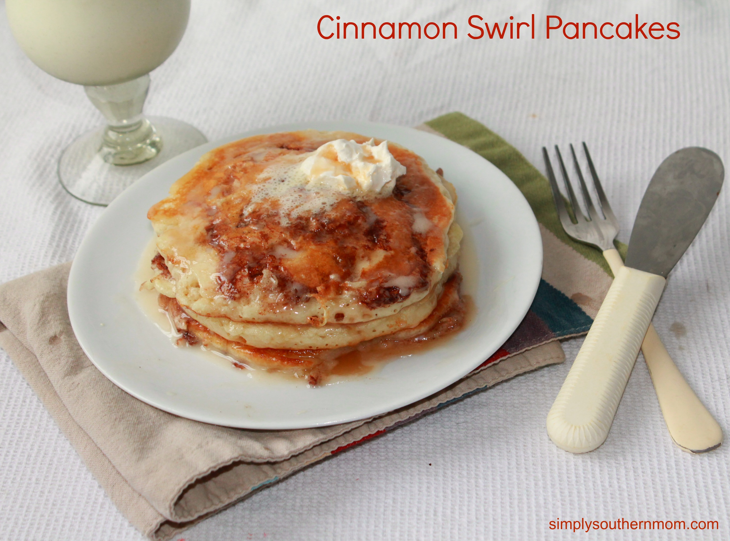 Cinnamon Swirl Pancake Recipe