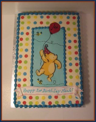 Classic Winnie the Pooh Cake