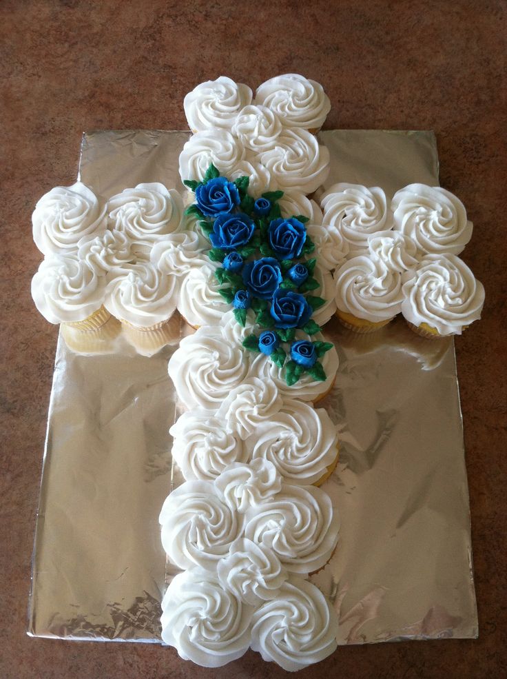 Cupcake Cross Cake Confirmation