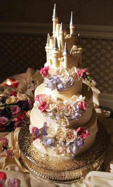 Disney Castle Wedding Cake