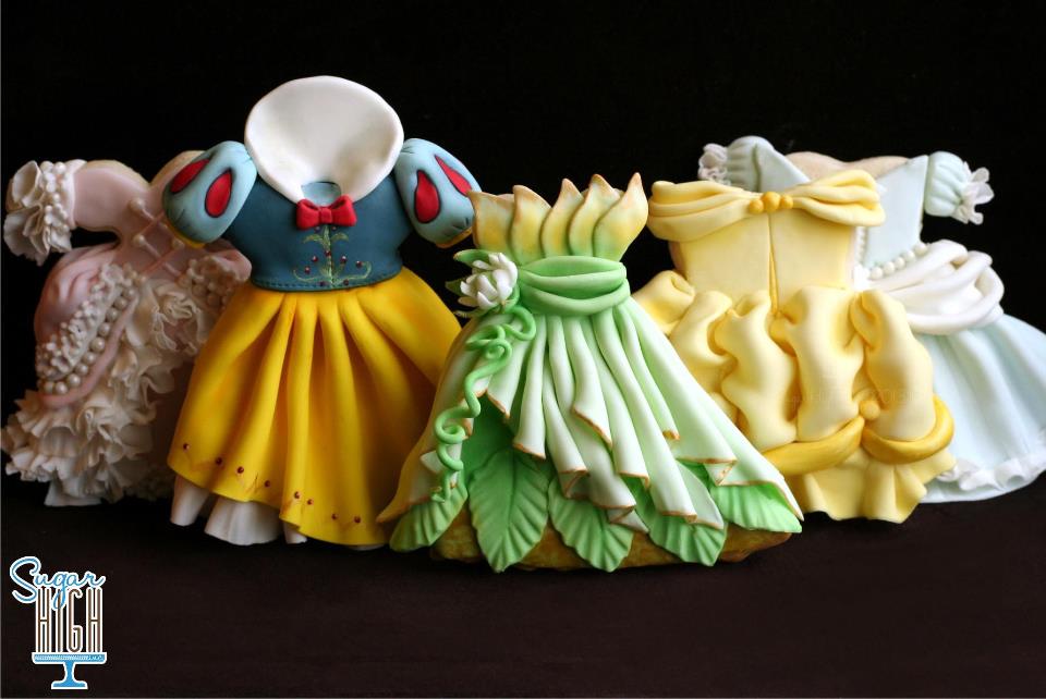 Disney Princess Dress Cookies