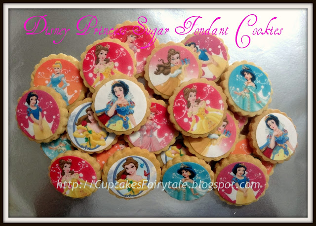 Disney Princess Sugar Cookies