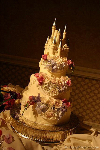 Disney Wedding Cake