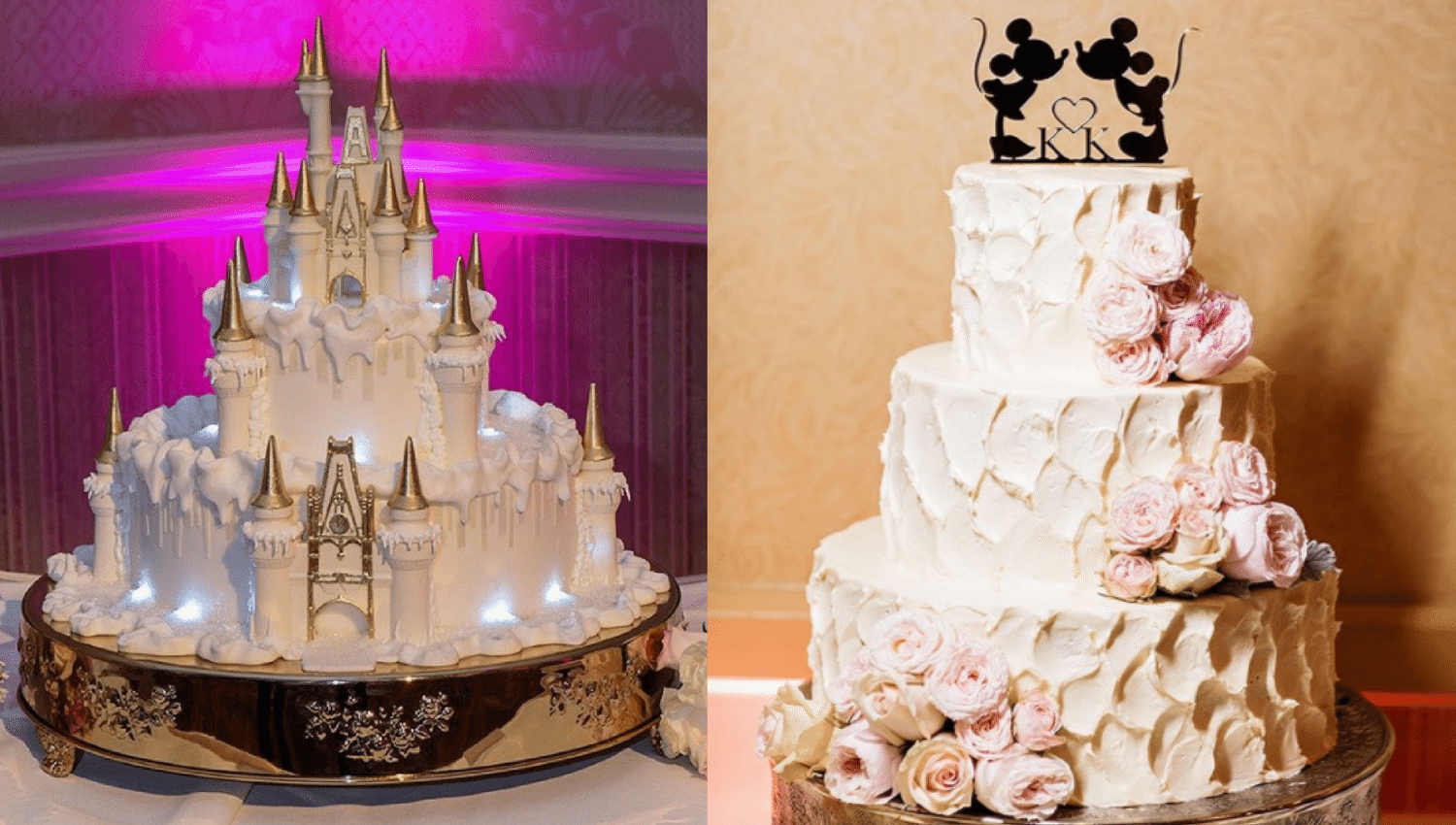 Disney Wedding Cake