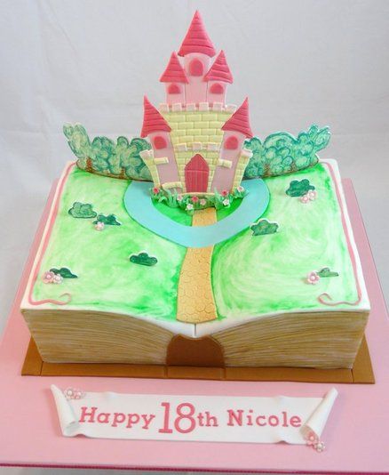 Fairytale Storybook Cake