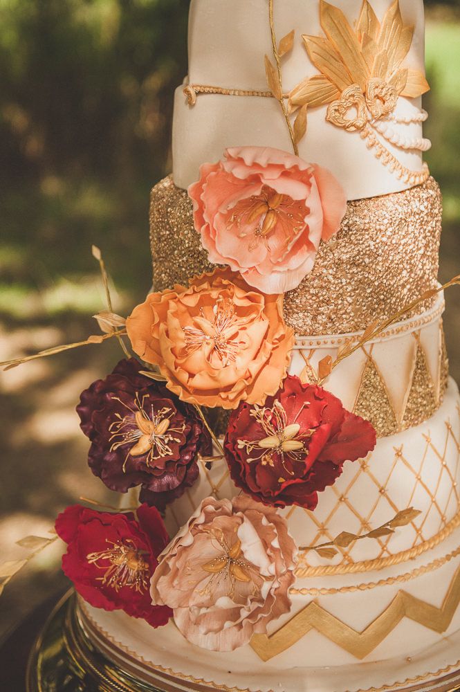 Fall Wedding Cake