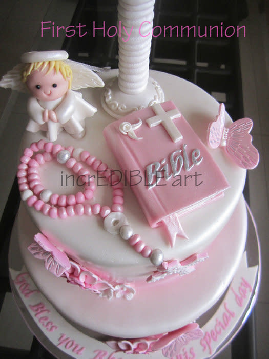 First Holy Communion Girl Cake