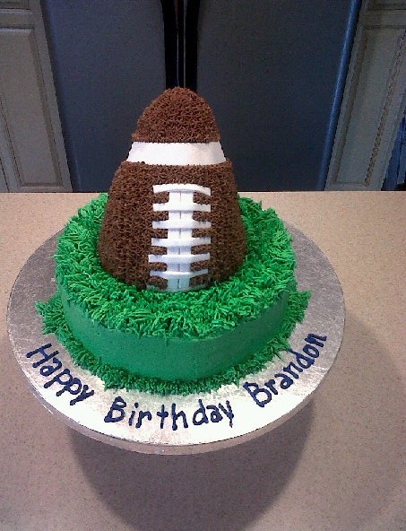 Football Birthday Cake