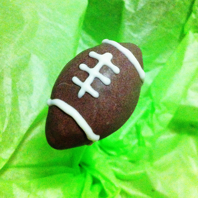 Football Cake Pops