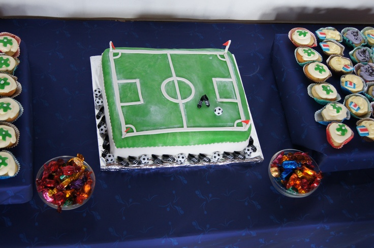 Football Fondant Cakes Pinterest