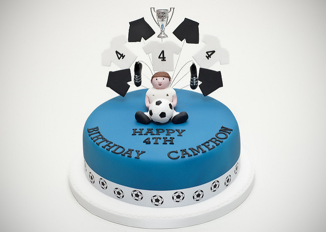 Football Themed Cake