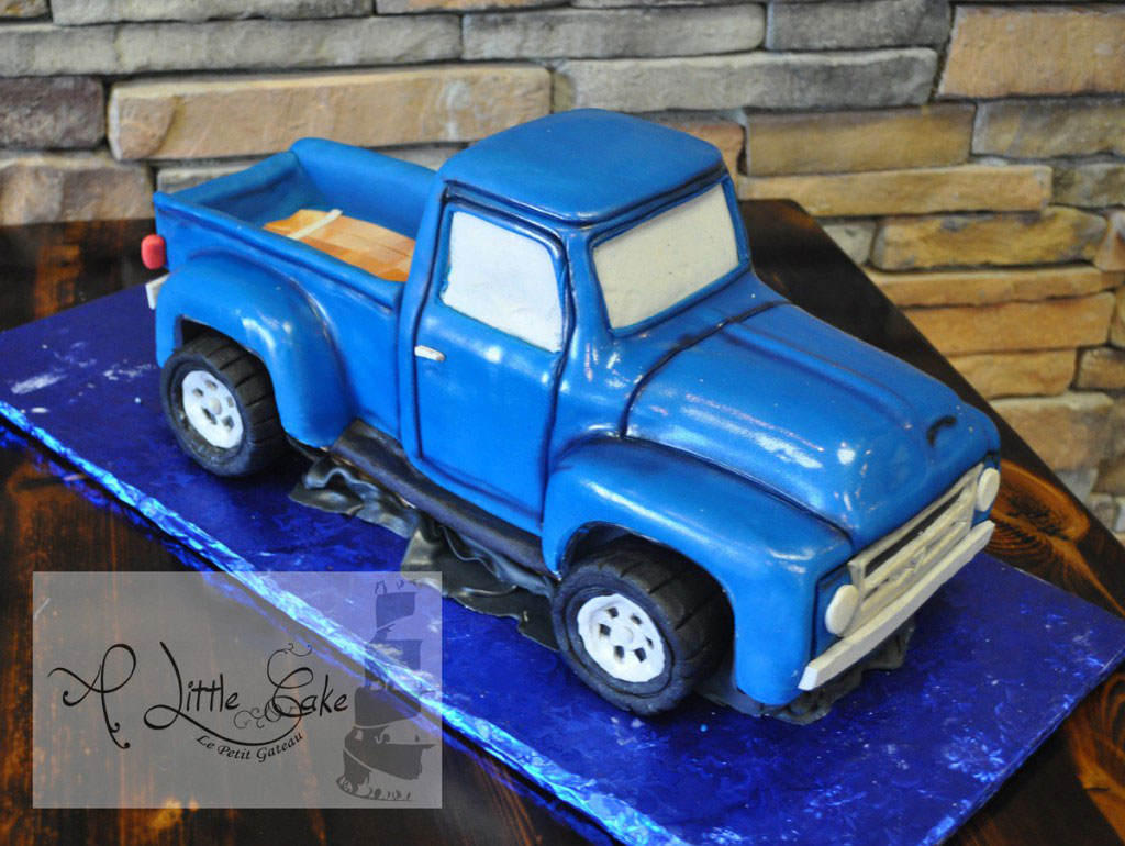 Ford Truck Grooms Cake