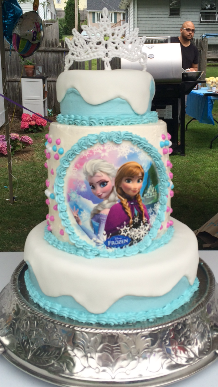 Frozen Birthday Cake Theme