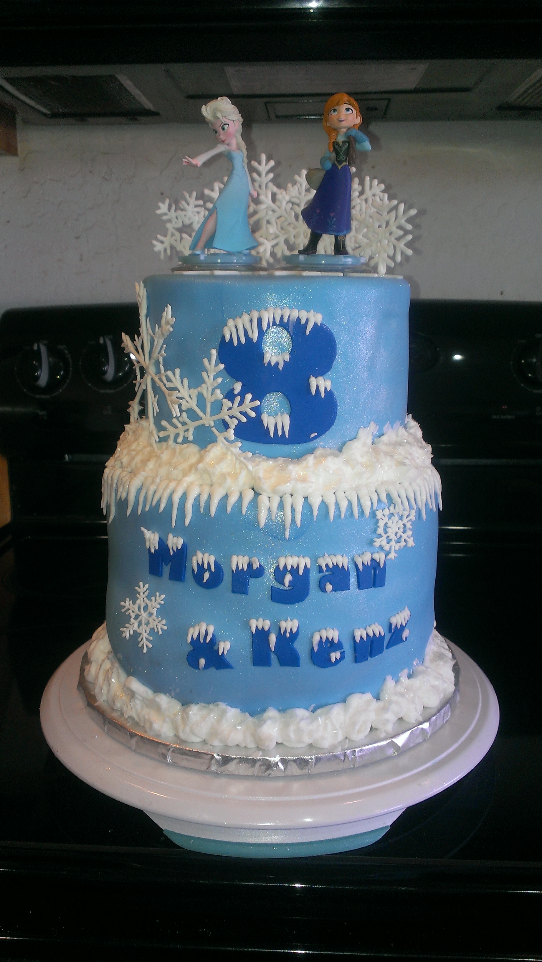 Frozen Birthday Cake