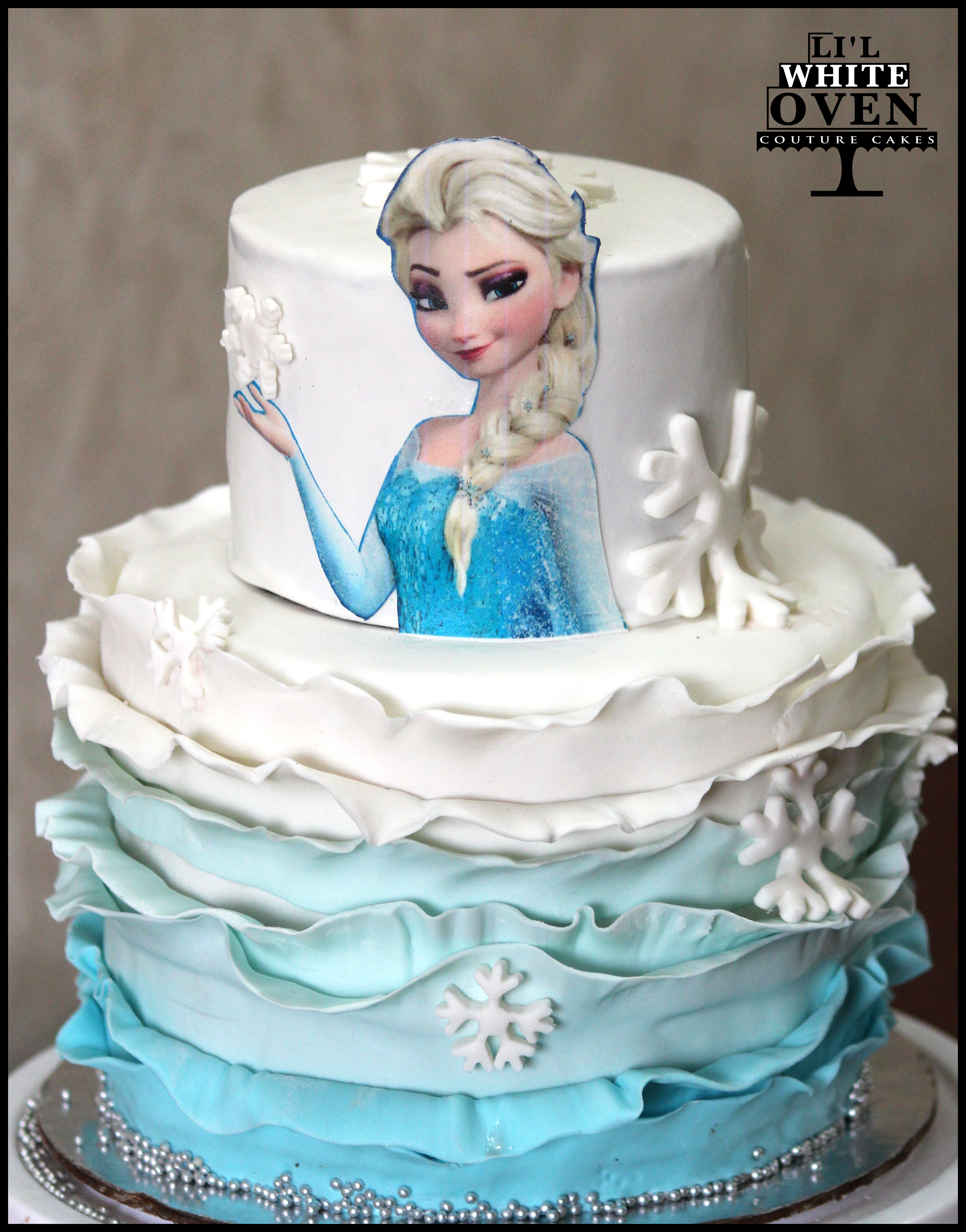 Frozen Birthday Cake