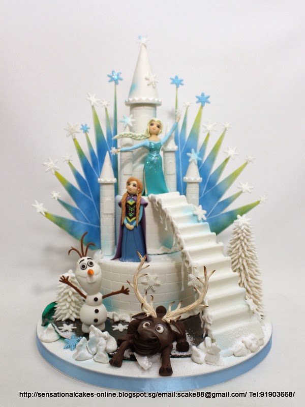 Frozen Theme Cake