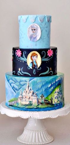 Frozen Themed Cake