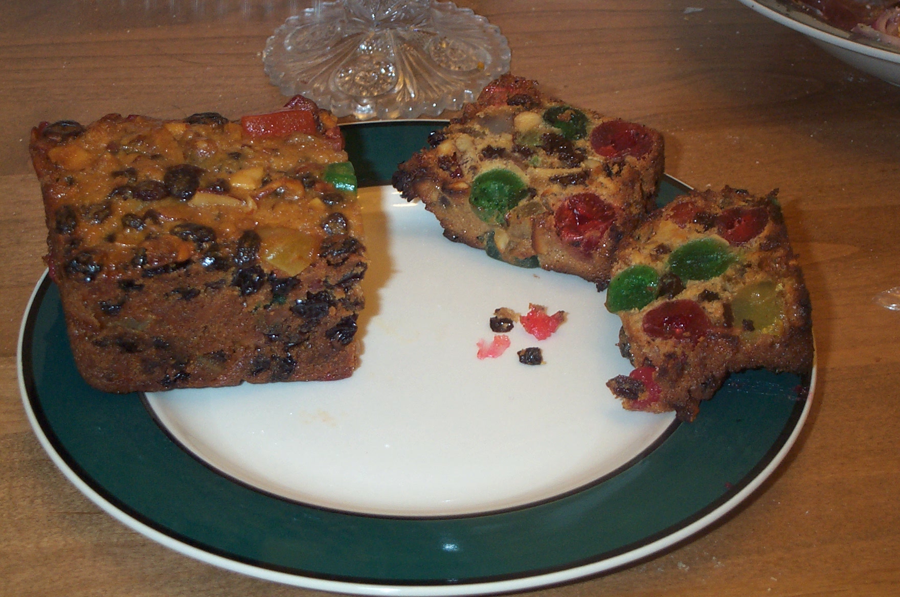 German Christmas Fruit Cake