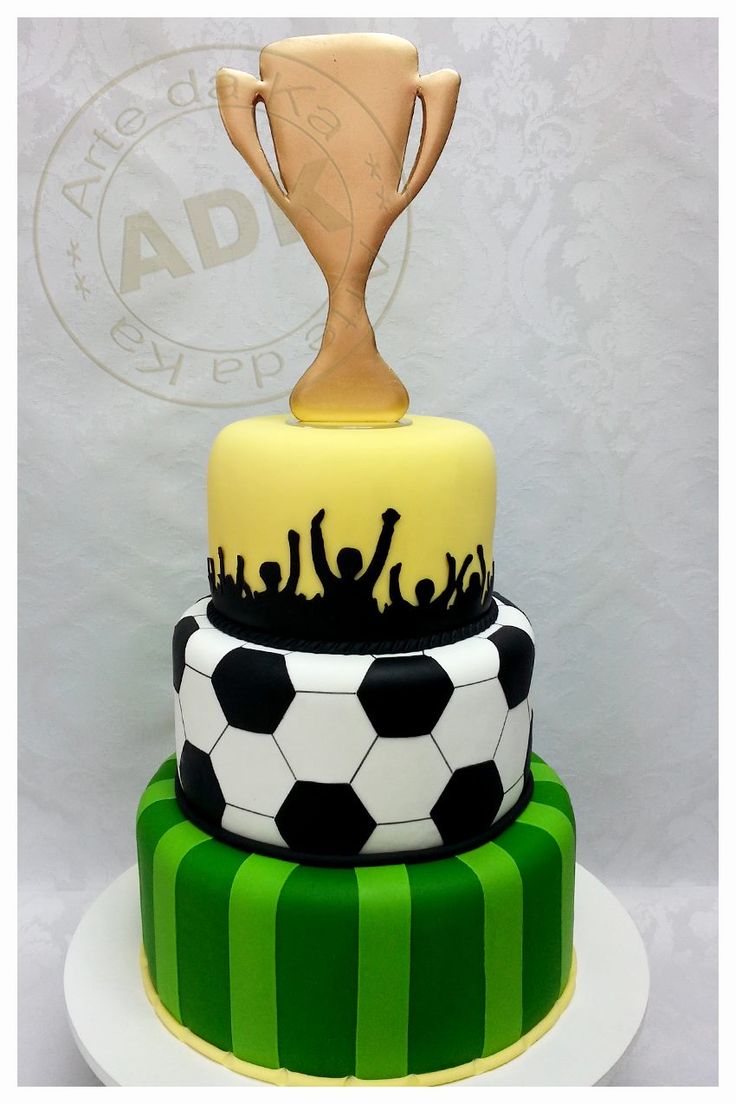 Girls Soccer Cake