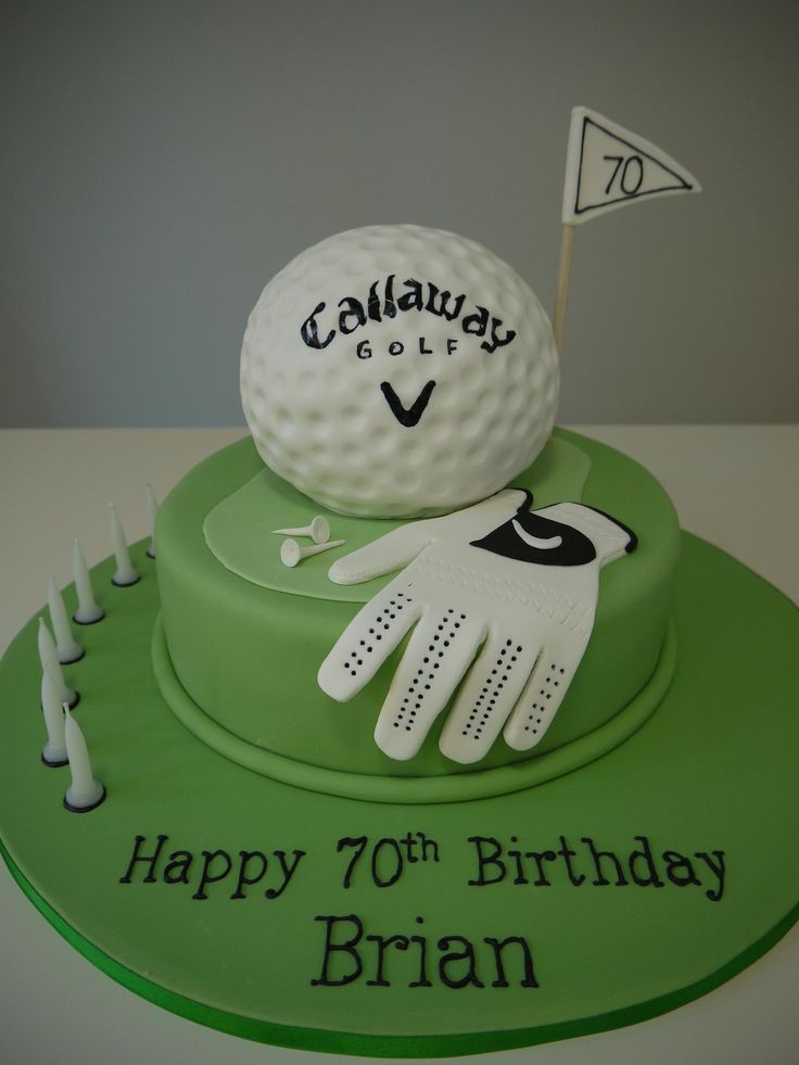 Golf Birthday Cake