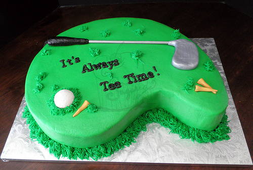 Golf Retirement Cake Ideas