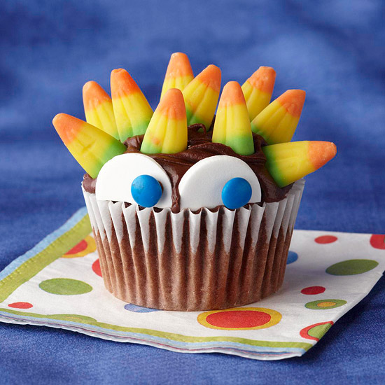 Halloween Monster Cupcakes