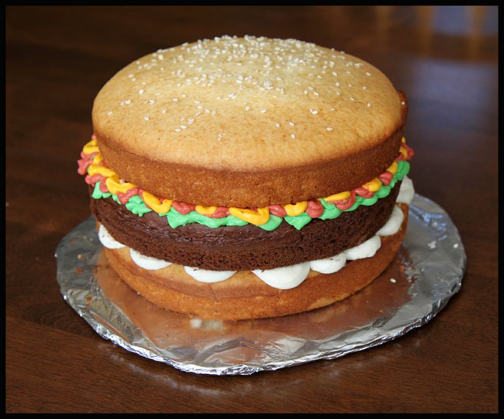 Hamburger Cake Dessert