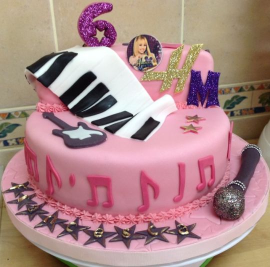 Hannah Montana Birthday Cake