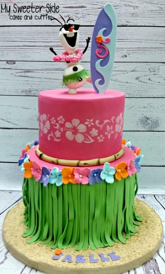 Hawaiian Birthday Cake Ideas