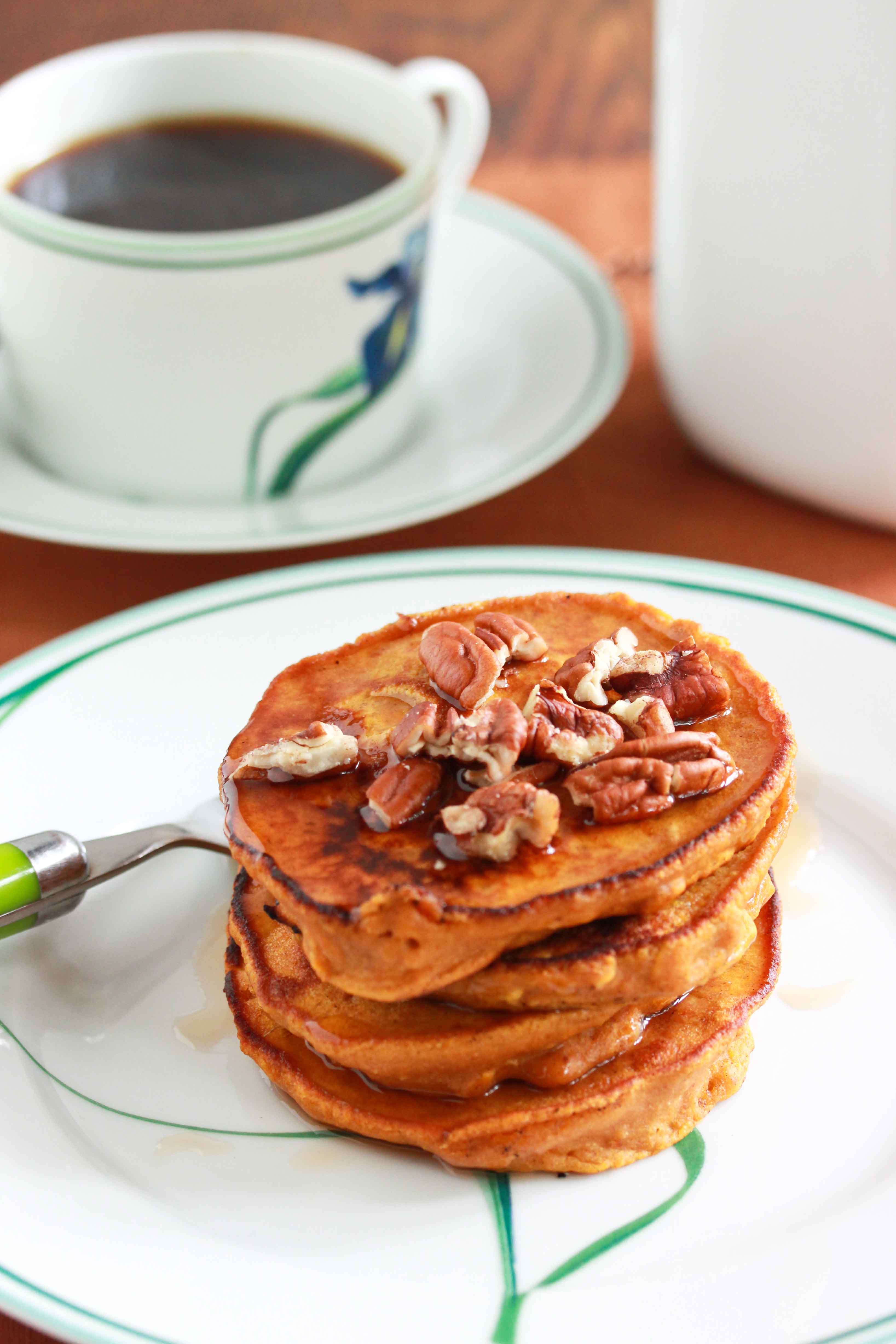 8 Photos of Healthy Pumpkin Pancakes