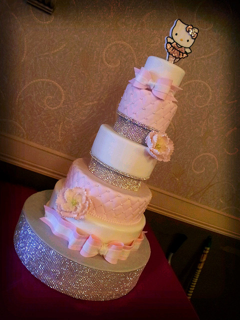 Hello Kitty Quinceanera Cake