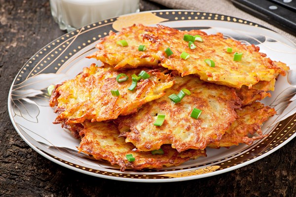 Jewish Potato Pancakes Latkes